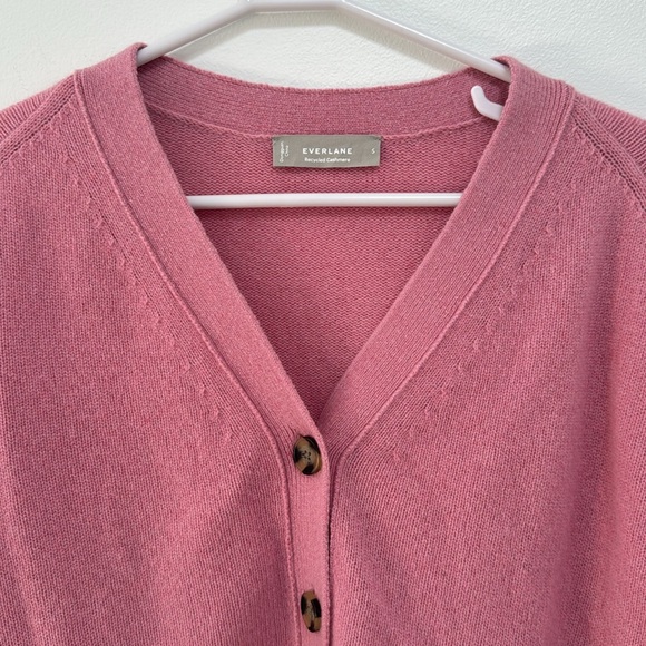 Everlane pink recycled cashmere sweater size Small - Picture 2 of 5